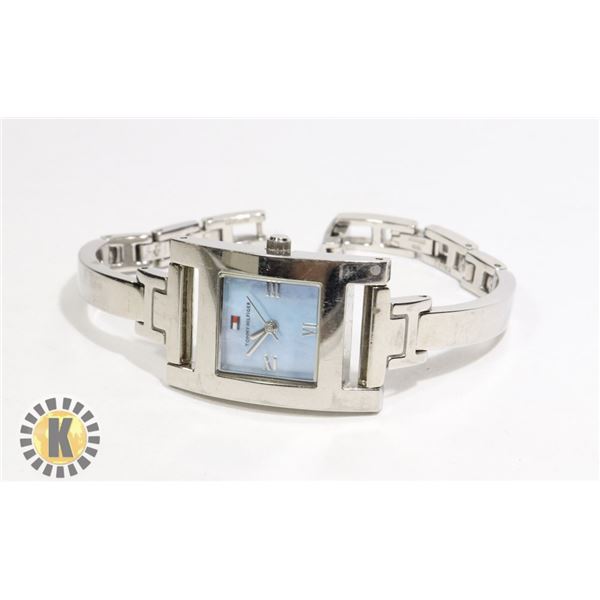 LADIES MOTHER OF PEARL FACE TOMMY HILFIGER WATCH