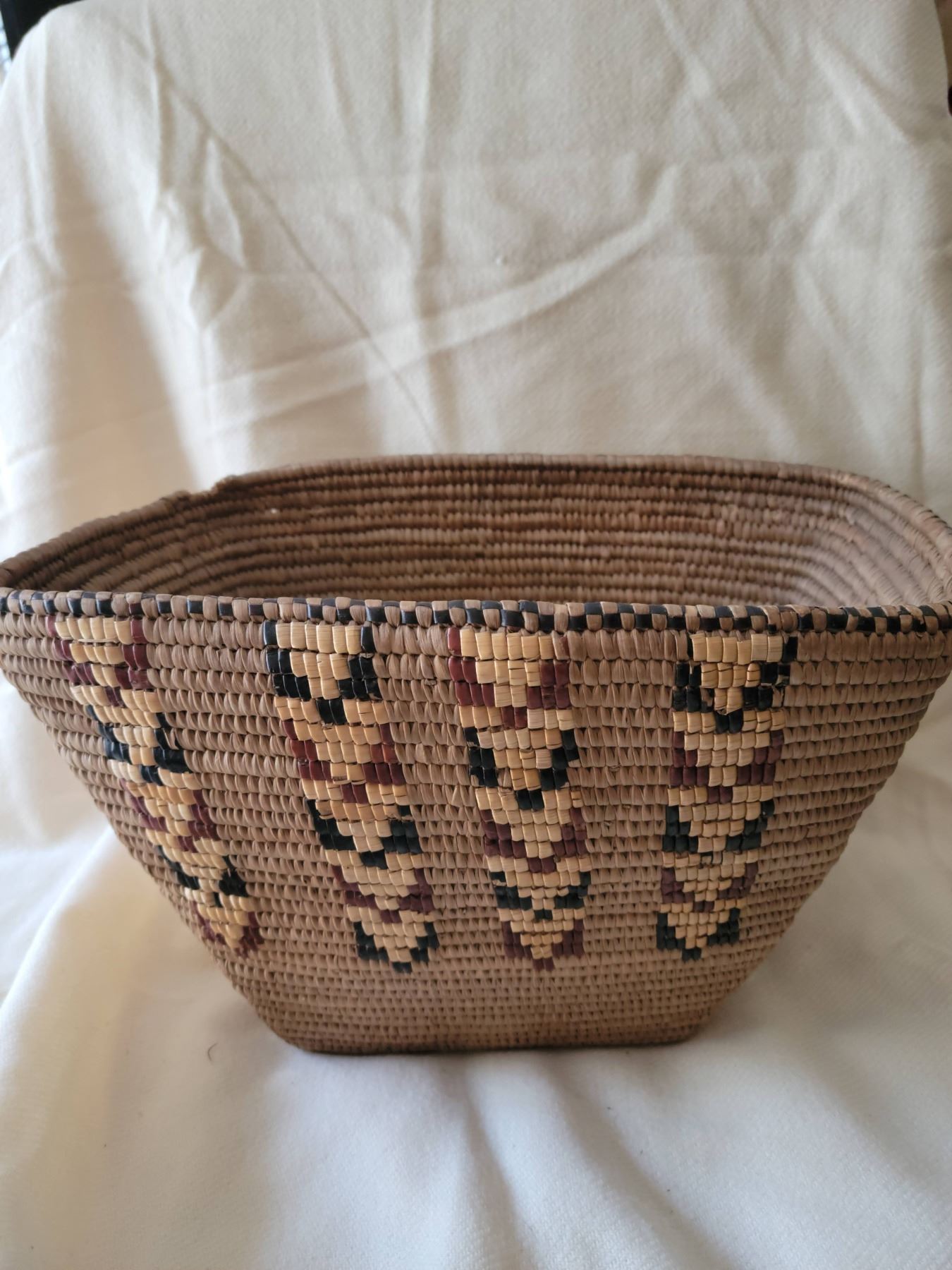 First Nations basket rectangular