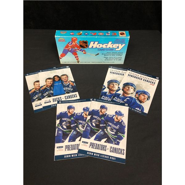 NHL HOCKEY CARD GAME LOT