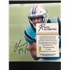 Image 2 : CHRISTIAN MCCAFFREY SIGNED 8X10 PHOTO (RA COA)