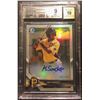 Image 1 : 2018 BOWMAN CHROME #BCPALSA LOLO SANCHEZ PROSPECT AUTO REFRACTOR (BGS 9/10 AUTO)