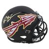 Image 1 : Florida State Deion Sanders Authentic Signed AMP Speed Mini Helmet (BAS Witnessed)