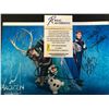 Image 2 : FROZEN MULTI-SIGNED 8X10 PHOTO (REAL AUTHENTIC COA)