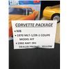 Image 2 : CORVETTE PACKAGE (1970 MLT-1/ZR-1 COUPE MODEL KIT/ 1992 AMT ZR1 DEALER PROMO - YELLO)