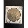 Image 1 : 1923 USA PEACE SILVER DOLLAR