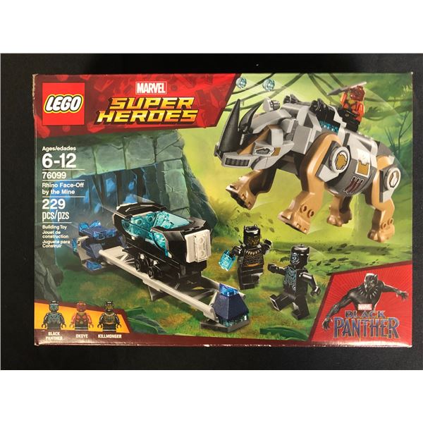 Lego 76099 Marvel Super Heroes Black Panther Rhino Face-off by The Mine