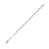 Image 2 : Diamond Heart Twist Link Bracelet 1/4 Cttw Sterling Silver