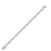 Image 2 : Diamond Heart Tennis Bracelet 1/4 Cttw Sterling Silver