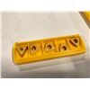 Image 2 : Lot of (135) New? Kennametal Carbide Inserts, P/N: TPMT3252LF