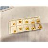 Image 2 : Lot of (200) New? Seco Carbide Inserts, P/N: SCGX 050204-P2