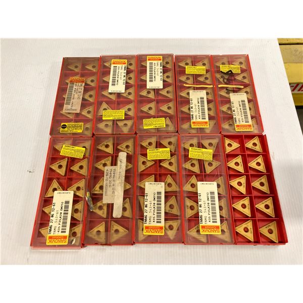 Lot of (100) New? Sandvik Carbide Inserts, P/N: TNMG 543-61