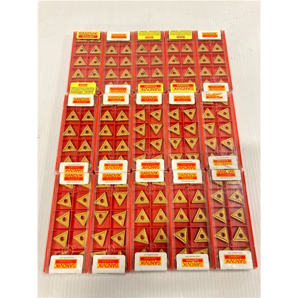 Lot of (150) New? Sandvik Carbide Inserts, P/N: TNMG 322-QM