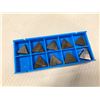 Image 2 : Lot of (129) New? Valenite Carbide Inserts, P/N: TEG-322J