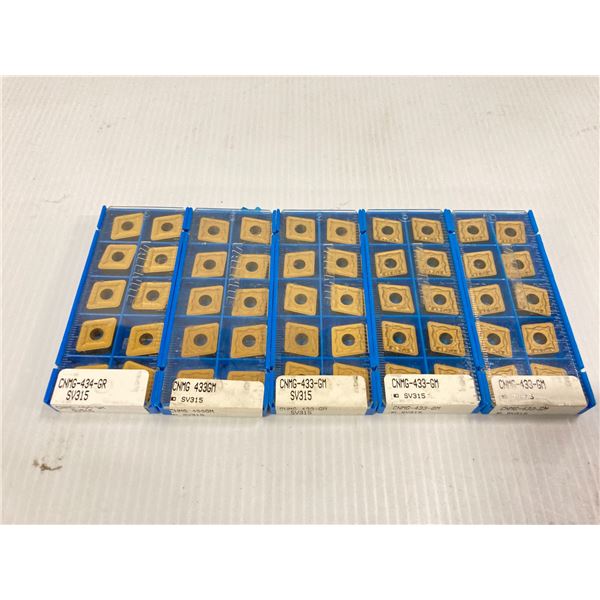 Lot of (50) New? Valenite Carbide Inserts, P/N: CNMG