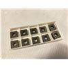 Image 2 : Lot of (70) New? Seco Carbide Inserts, P/N: SNMG 432-MF2