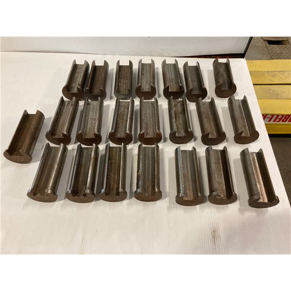 Lot of (22) Keyway Bushings