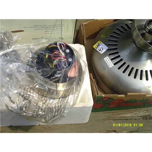 Ceiling Fan Parts, Multiple Pieces see photos