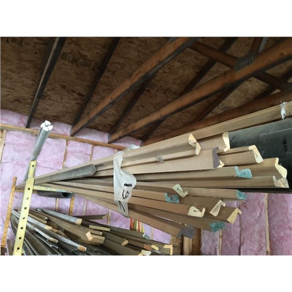 Wood Maple 12' lengths, quantity as shown in photo