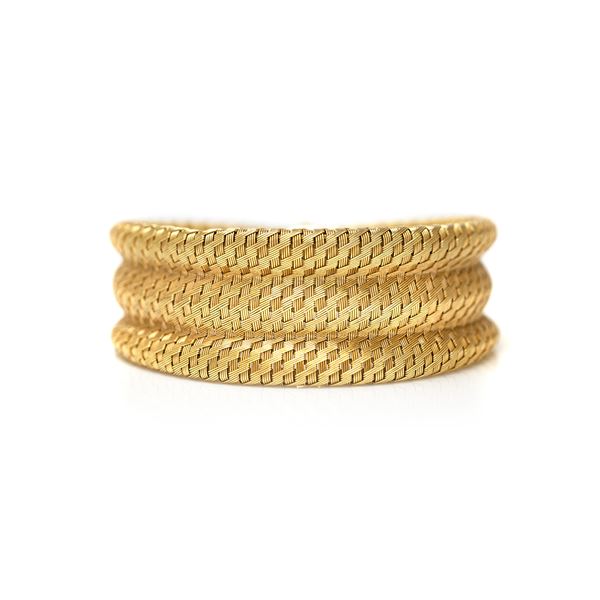 Authentic 1960's Gold Cuff Bracelet