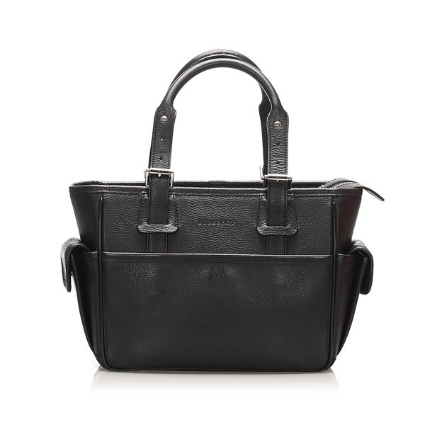 Authentic Burberry Leather Handbag