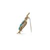 Image 3 : Authentic Turquoise Diamond Brooch