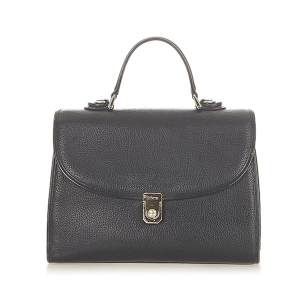 Authentic Burberry Leather Handbag