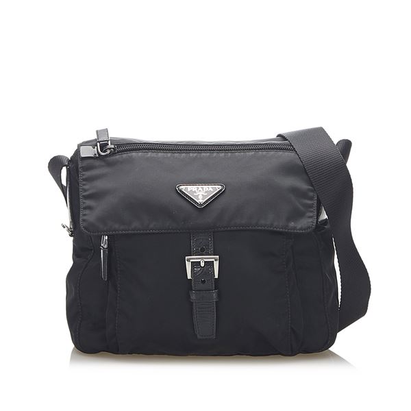 Authentic Prada Tessuto Crossbody Bag