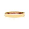 Image 5 : Authentic Ruby and Diamond Bangle Bracelet