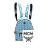 Image 4 : Authentic MCM Visetos Leather Backpack