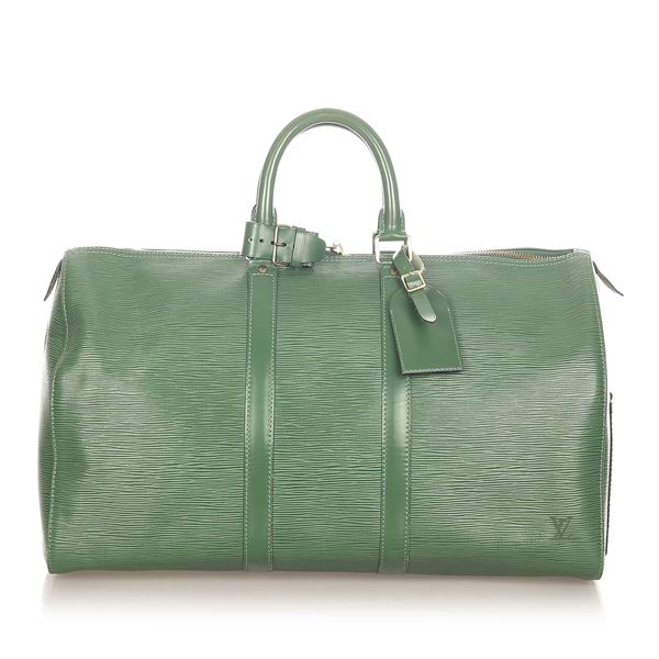 Authentic Louis Vuitton Epi Keepall 45