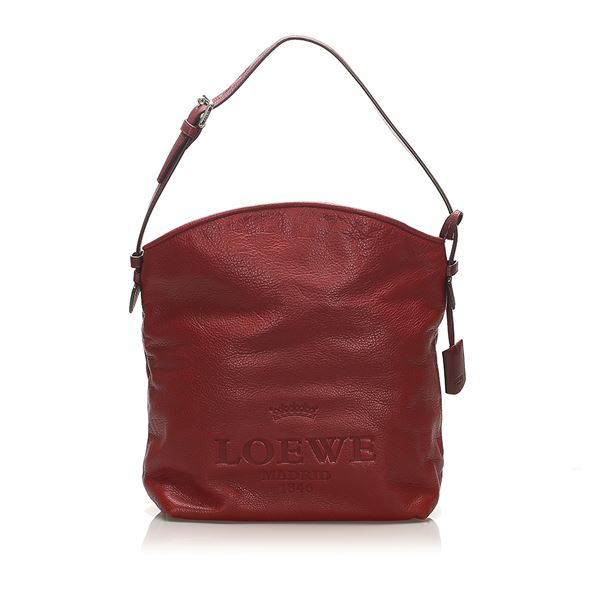 Authentic Loewe Leather Shoulder Bag