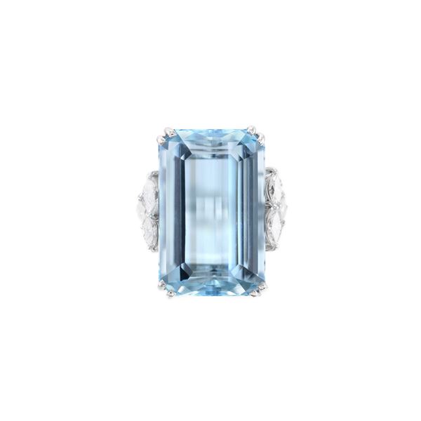 Authentic H.Stern Aquamarine Ring