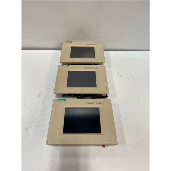 (3) Siemens 1P 6AV6 545-0BC15-2AX0 Touch Panel TP 170B Color