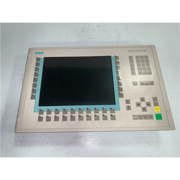 Siemens 6AV6 542-0DA10-0AX0 Multi Panel MP370 Key-12 TFT