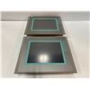 Image 1 : (2) - Siemens 6AV6 643-0CD01-1AX1 MP277 10" Touch Screens