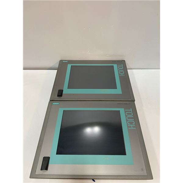 (2) - Siemens 6AV7884-0AD20-4EA0 Simatic HMI IPC477C Panels