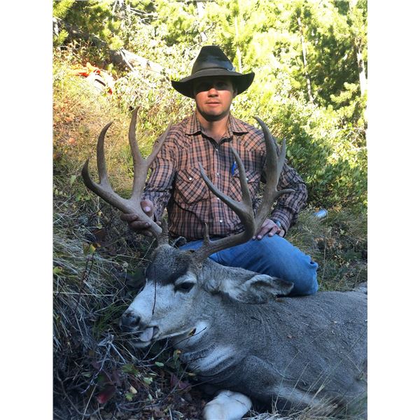 8-Day 2022 Montana Mule Deer/Elk combo Hunt w/ optional Bear for One (1) hunter