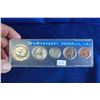 Image 1 : Kennedy Memorial Coin Set (5 Coins) - 1964