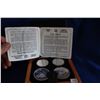 Image 3 : Canada Olympic Coin Delux Proof Set - Double Struck - Series IV