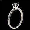 Image 3 : 0.50 ctw Fancy Black Diamond Solitaire Engagment Ring 10k White Gold - REF-19N2F