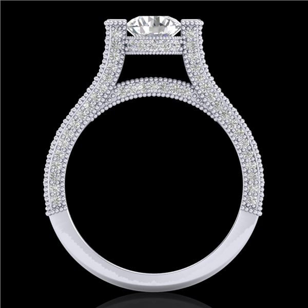 2 ctw VS/SI Diamond Micro Pave Ring 18k White Gold - REF-290A9N