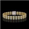 Image 3 : 26.02 ctw Sky Topaz & Diamond Bracelet 14K Yellow Gold - REF-318Y2X