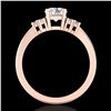 Image 2 : 1 ctw VS/SI Diamond Ring 18k Rose Gold - REF-227W3H