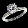 Image 2 : 2.03 ctw Certified Quality Diamond Engagment Ring 10k White Gold - REF-407G8W