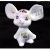 Image 1 : 228: Fenton pansies mouse 3" signed