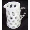 Image 1 : Fenton French coin dot pitcher 4"