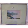 Image 1 : Picture Vesuvious coast line in summer green mat