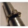 Image 1 : 14K Diamond ring 2.3g tw size 4