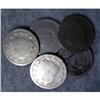 Image 1 : 5 Liberty Head Nickels