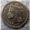 Image 1 : 1871 Three Cent (Nickel)